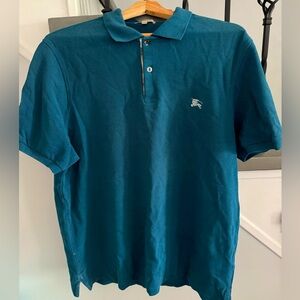 Burberry Men polo shirt - Teal